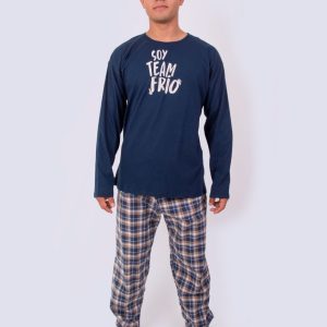 JHI0299 – pijama hombre invierno SOY TEAM FRÍO