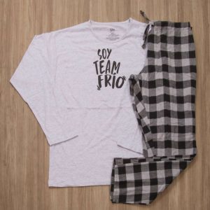 JHI0312 – pijama hombre invierno SOY TEAM FRÍO