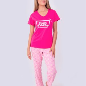 JML0246 – pijama mujer pantalón GUAPA DORMILONA