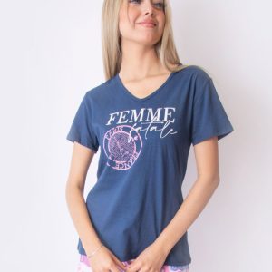 Jms0275 – pijama mujer short FEMME FATALE