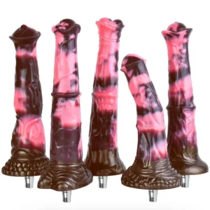Accesorios de silicona para consoladores VAZEEK - 11 estilos para máquinas sexuales